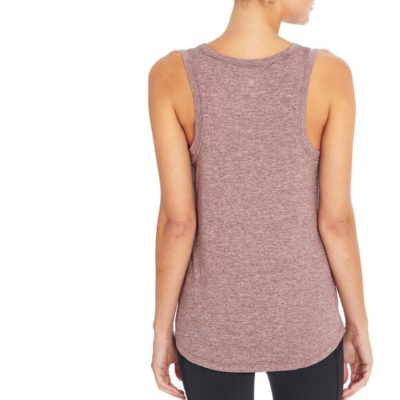 Balance Collection by Marika - Kingsley Yoga Tank | Heather Plum Wine | Small - Picture 3 of 4